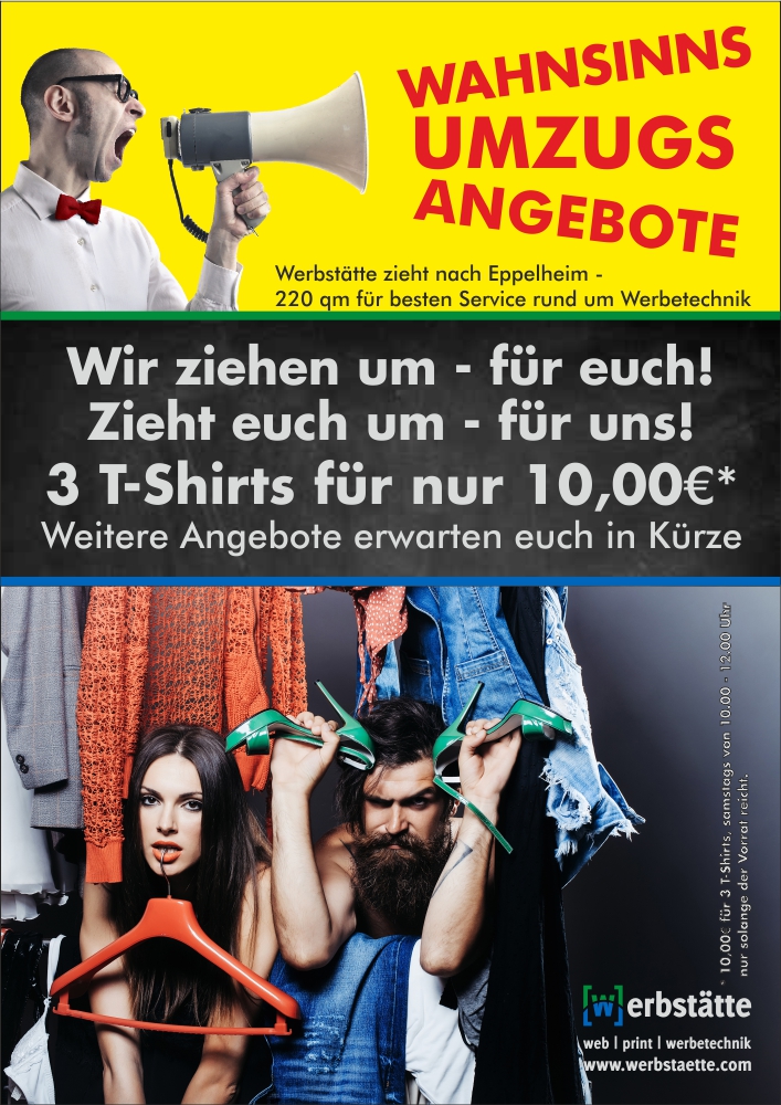 Werbstätte zieht nach Eppelheim – 220 qm für besten Service rund um Werbetechnik